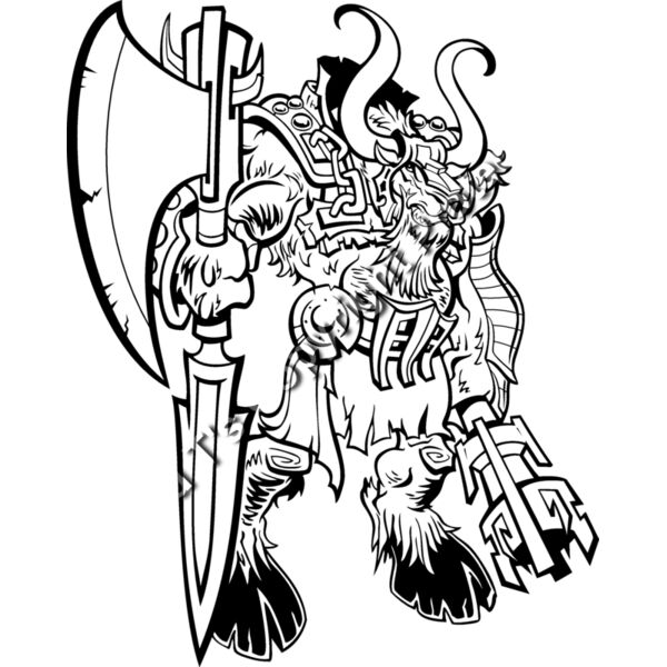 ES3minotaur02BW Thumbnail