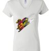 Women's Short Sleeve V-Neck T-Shirt Thumbnail