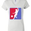 Women's Short Sleeve V-Neck T-Shirt Thumbnail