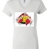 Women's Short Sleeve V-Neck T-Shirt Thumbnail