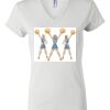 Women's Short Sleeve V-Neck T-Shirt Thumbnail