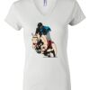 Women's Short Sleeve V-Neck T-Shirt Thumbnail