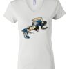 Women's Short Sleeve V-Neck T-Shirt Thumbnail