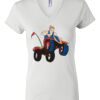 Women's Short Sleeve V-Neck T-Shirt Thumbnail