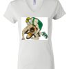 Women's Short Sleeve V-Neck T-Shirt Thumbnail