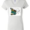 Women's Short Sleeve V-Neck T-Shirt Thumbnail