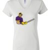 Women's Short Sleeve V-Neck T-Shirt Thumbnail