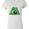 Women's Short Sleeve V-Neck T-Shirt Thumbnail