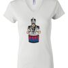 Women's Short Sleeve V-Neck T-Shirt Thumbnail