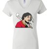 Women's Short Sleeve V-Neck T-Shirt Thumbnail