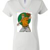 Women's Short Sleeve V-Neck T-Shirt Thumbnail