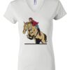 Women's Short Sleeve V-Neck T-Shirt Thumbnail