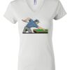 Women's Short Sleeve V-Neck T-Shirt Thumbnail