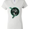 Women's Short Sleeve V-Neck T-Shirt Thumbnail