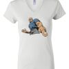 Women's Short Sleeve V-Neck T-Shirt Thumbnail