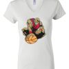 Women's Short Sleeve V-Neck T-Shirt Thumbnail