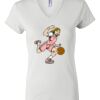 Women's Short Sleeve V-Neck T-Shirt Thumbnail