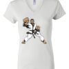 Women's Short Sleeve V-Neck T-Shirt Thumbnail