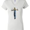 Women's Short Sleeve V-Neck T-Shirt Thumbnail