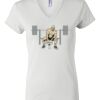 Women's Short Sleeve V-Neck T-Shirt Thumbnail