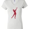 Women's Short Sleeve V-Neck T-Shirt Thumbnail