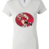 Women's Short Sleeve V-Neck T-Shirt Thumbnail