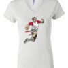 Women's Short Sleeve V-Neck T-Shirt Thumbnail