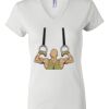 Women's Short Sleeve V-Neck T-Shirt Thumbnail