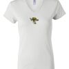 Women's Short Sleeve V-Neck T-Shirt Thumbnail