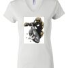 Women's Short Sleeve V-Neck T-Shirt Thumbnail