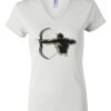 Women's Short Sleeve V-Neck T-Shirt Thumbnail