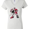 Women's Short Sleeve V-Neck T-Shirt Thumbnail