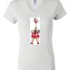 Women's Short Sleeve V-Neck T-Shirt Thumbnail