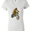 Women's Short Sleeve V-Neck T-Shirt Thumbnail