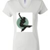 Women's Short Sleeve V-Neck T-Shirt Thumbnail