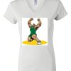 Women's Short Sleeve V-Neck T-Shirt Thumbnail