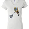 Women's Short Sleeve V-Neck T-Shirt Thumbnail