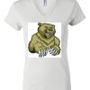 Women's Short Sleeve V-Neck T-Shirt Thumbnail