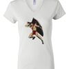 Women's Short Sleeve V-Neck T-Shirt Thumbnail