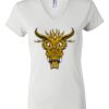 Women's Short Sleeve V-Neck T-Shirt Thumbnail