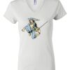 Women's Short Sleeve V-Neck T-Shirt Thumbnail