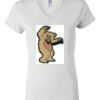 Women's Short Sleeve V-Neck T-Shirt Thumbnail