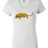 Women's Short Sleeve V-Neck T-Shirt Thumbnail