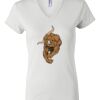 Women's Short Sleeve V-Neck T-Shirt Thumbnail