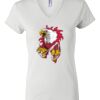 Women's Short Sleeve V-Neck T-Shirt Thumbnail