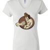 Women's Short Sleeve V-Neck T-Shirt Thumbnail