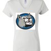 Women's Short Sleeve V-Neck T-Shirt Thumbnail