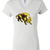 Women's Short Sleeve V-Neck T-Shirt Thumbnail