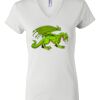 Women's Short Sleeve V-Neck T-Shirt Thumbnail