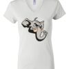 Women's Short Sleeve V-Neck T-Shirt Thumbnail